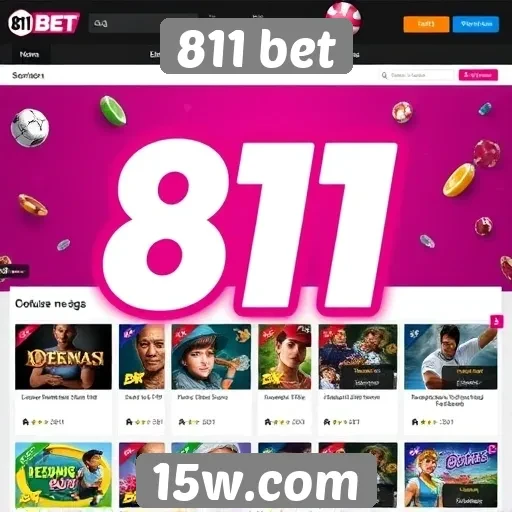 Exploração de jogos disponíveis na 811 bet