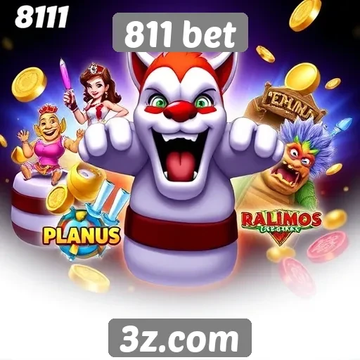 Os principais jogos disponíveis na plataforma 811 bet