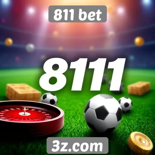 Variedade de jogos oferecidos pela 811 bet